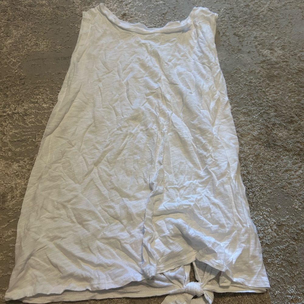 LOFT Vintage Soft White Top